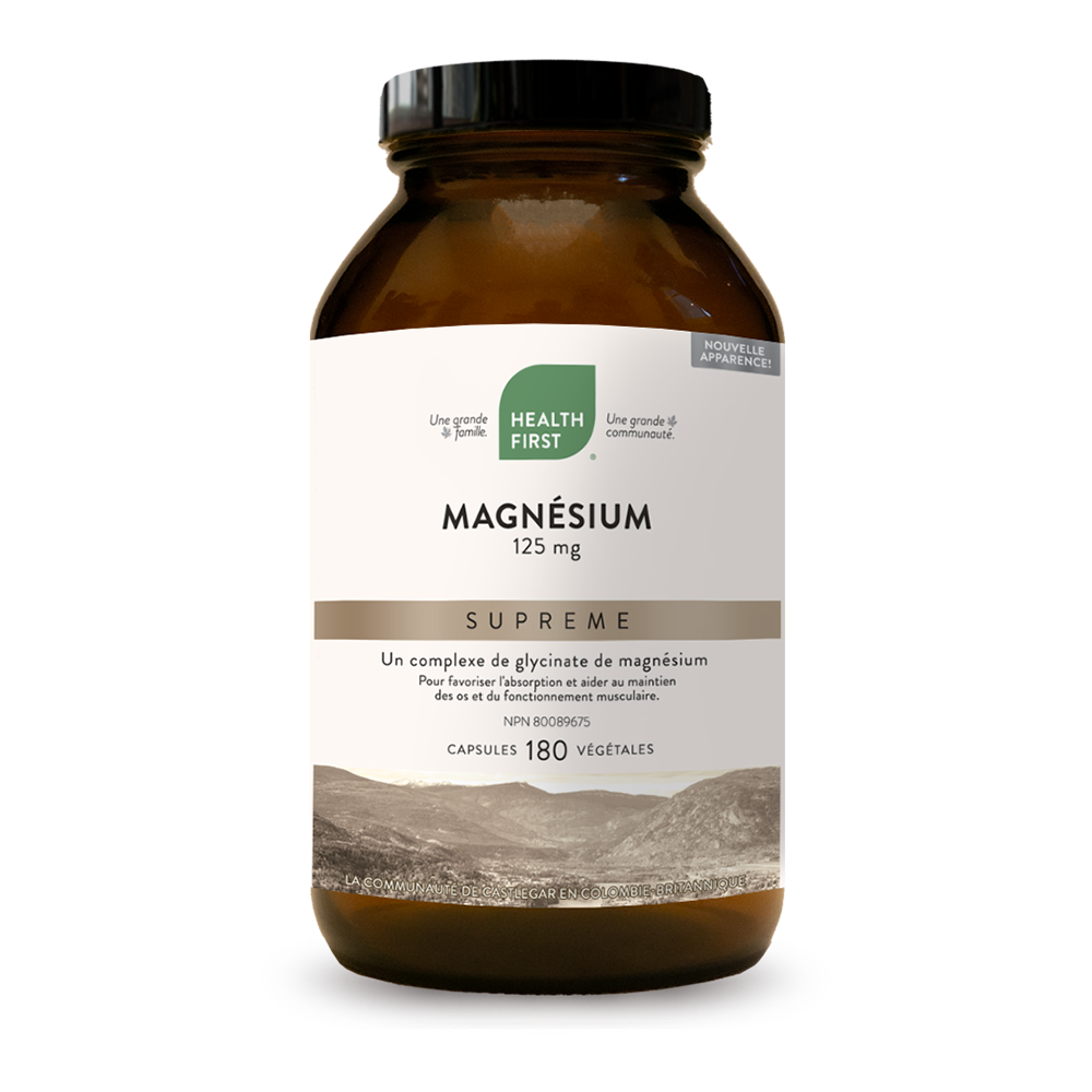 Magnesium Supreme 125mg (180 Capsules)
