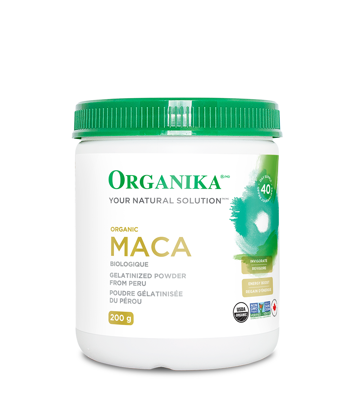 Organic Gelatinized Maca Powder (200g)