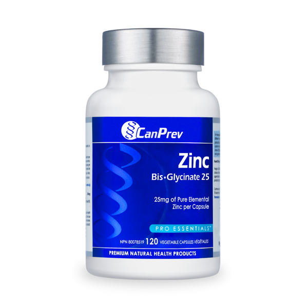 Zinc Bis·glycinate 25 (120 Vcaps)
