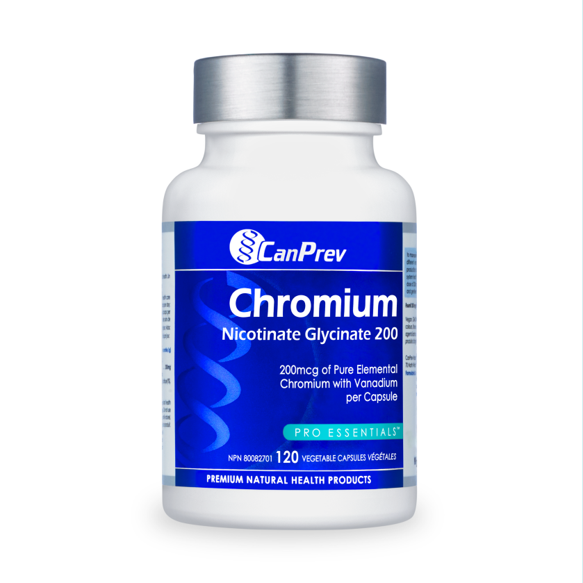 Chromium Nicotinate Glycinate 200 (120 Veggie Caps)
