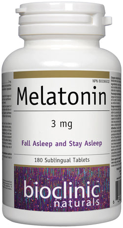 Melatonin · 3 Mg (180 Cos Sl)