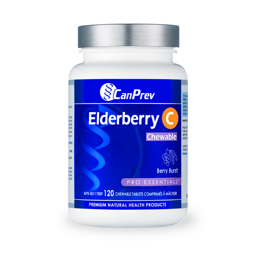 Elderberry C Chewable - Berry Burst (120 Ct)