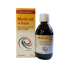 Multivitamin + Iron (250ml)