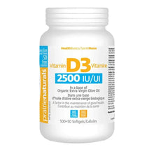 Vitamin D3 2500iu (500+50 Softgels)