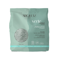 Argile Verte Moulue Fine - Pour Cataplasme (1 Kg)