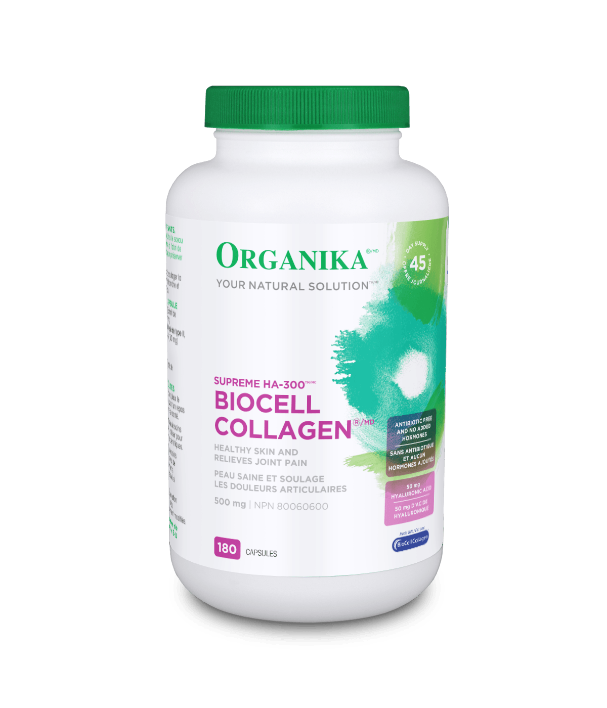 Biocell Collagen (HA-300 Supreme 500mg) (180 Capsules)