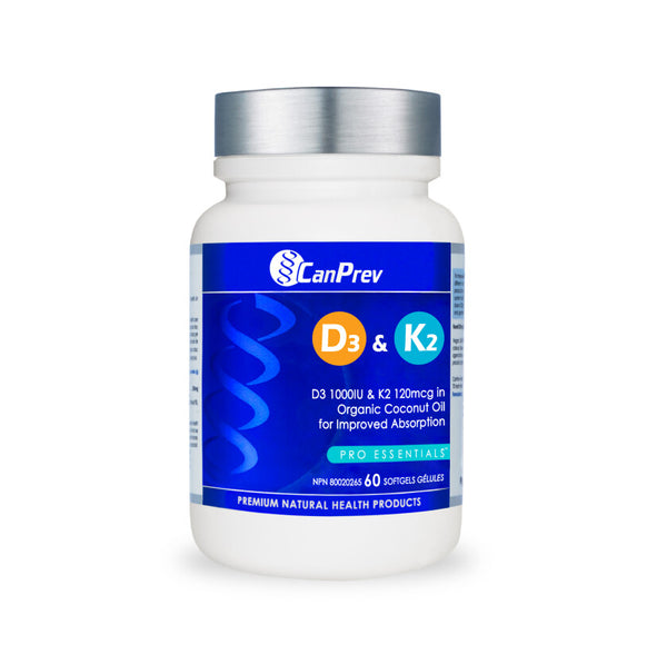 D3 & K2 - Organic Coconut Oil (60 Softgels)