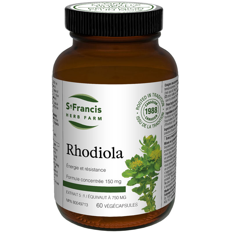 Rhodiola Vegecaps (5:1 extract) (60 Caps)
