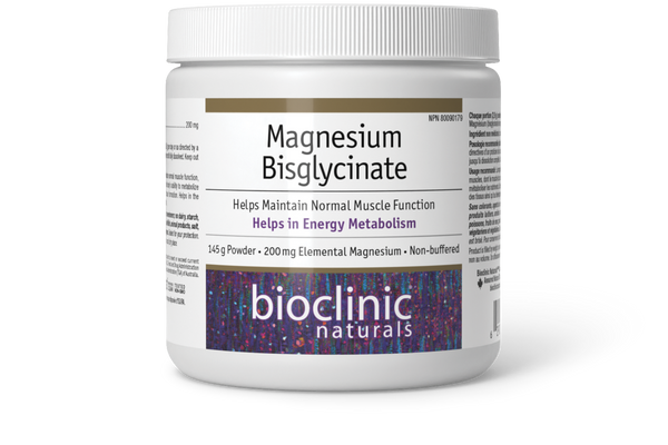 Magnesium Bisglycinate 200 Mg (120g-poudre)