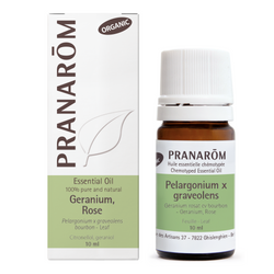 Géranium Rosat Cv Bourbon - Feuille Bio (10ml)