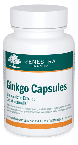 Ginkgo Capsules (60 Caps)