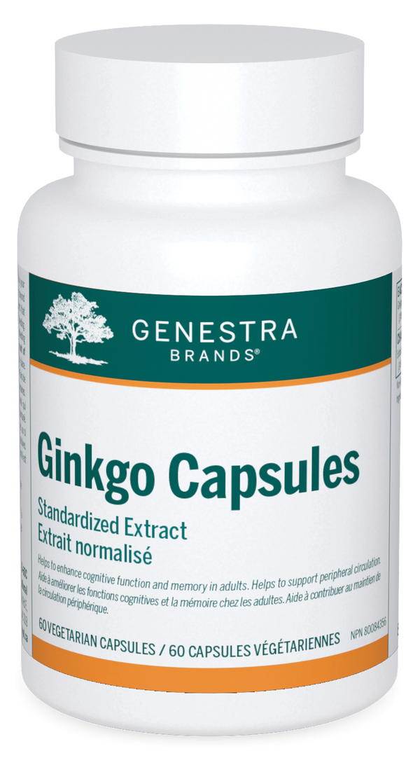 Ginkgo Capsules (60 Caps)
