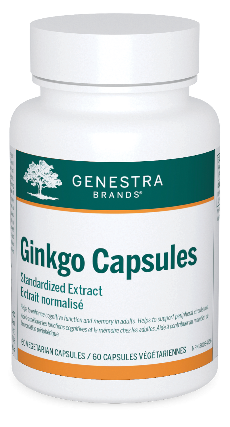 Ginkgo Capsules (60 Caps)