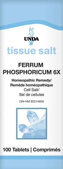 Ferrum Phosphoricum 6x (100 Tablets)
