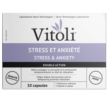 Vitoli Stress Et Anxiété (boite 10 Blisters)