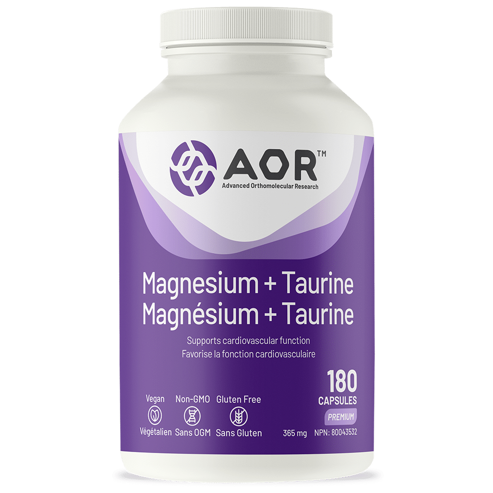Magnesium + Taurine (180 Capsules)