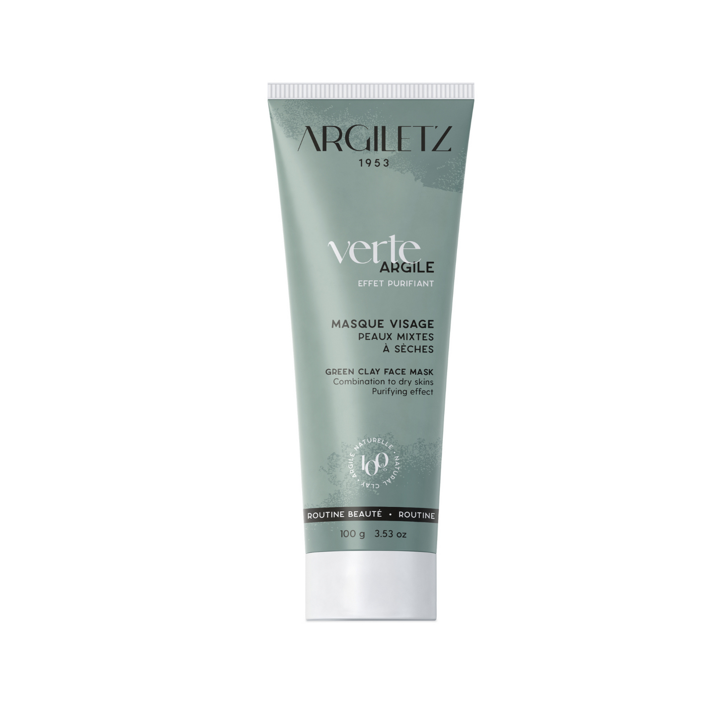 Ready-To-Use Green Clay Mask (100g Tube)