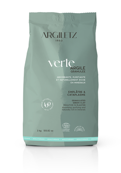 Argile Verte Granulée - Pour Cataplasme Ou Emplâtre (3 Kg)