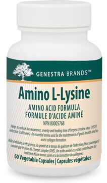 L-Lysine Amino Acid (60 Capsules)