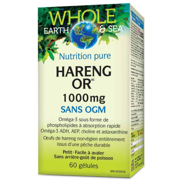 We&s Hareng Or 1000mg (60 Gélules)