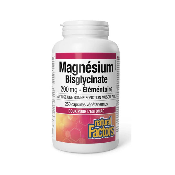 Magnesium Biglycinate 200mg Pur (250 Caps)