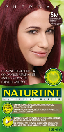 5 M Light Mahogany Brown Hair Dye (170ml)