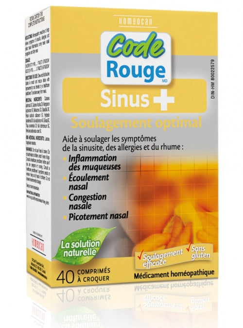Sinus + (40 Chewable Tablets)