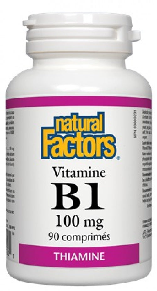 Vitamin B1 100 mg (90 Tablets)