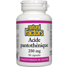Pantothenic Acid 250mg (90 Caps)