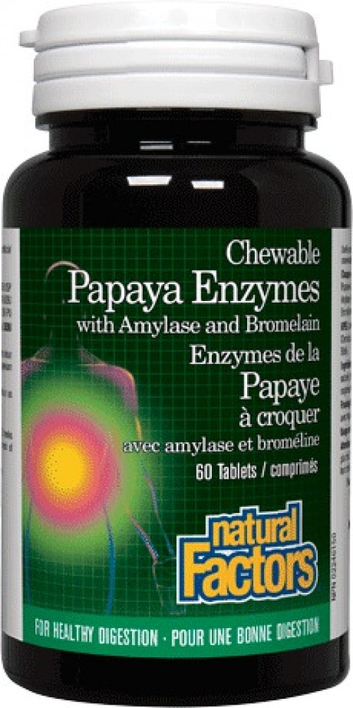 Chewable Papaya Enzymes (60 tabs)