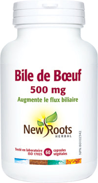 Ox Bile 500mg (60 Caps)