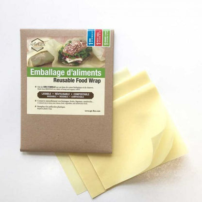 Reusable Food Wraps (Assorted 3-Pack)