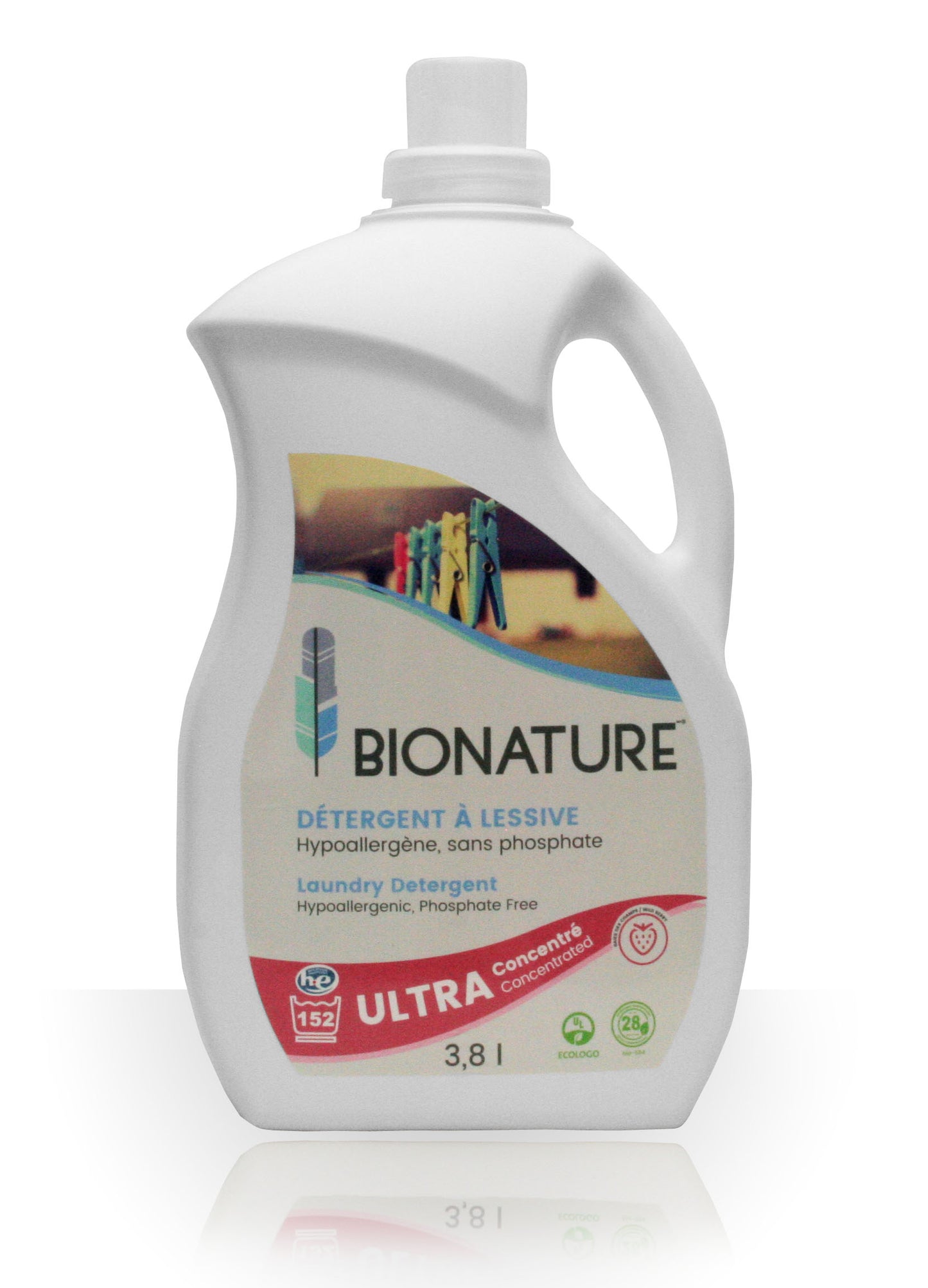 Bionature Wild Berries Laundry Detergent (3.8L)