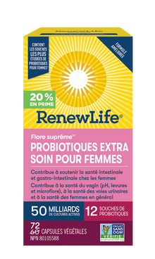Women's Extra Care Probiotic 50 Billion (72 Caps)