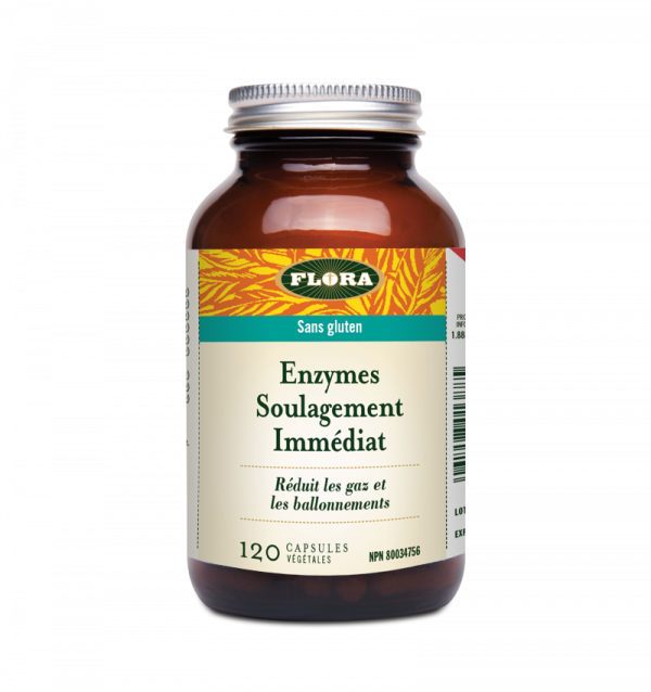 Enzymes Soulagement Immédiat (120 Caps)