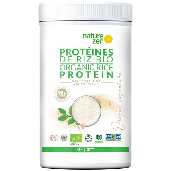 Protéine Riz Bio Nature Veloutée (454g)