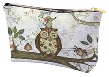 Large Owl Cosmetic Bag