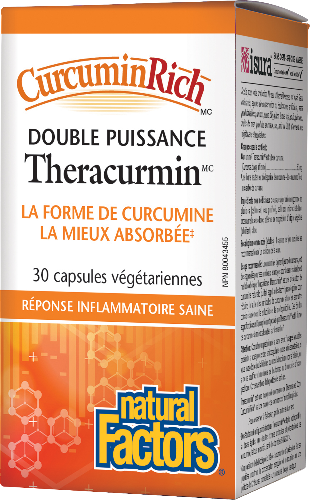 Theracurmin Double Strength 60mg (30 Caps)
