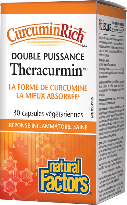 Theracurmin Double Strength 60mg (30 Caps)