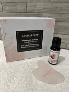 Aromaforce Essential Oil Rose/Gua Sha Kit
