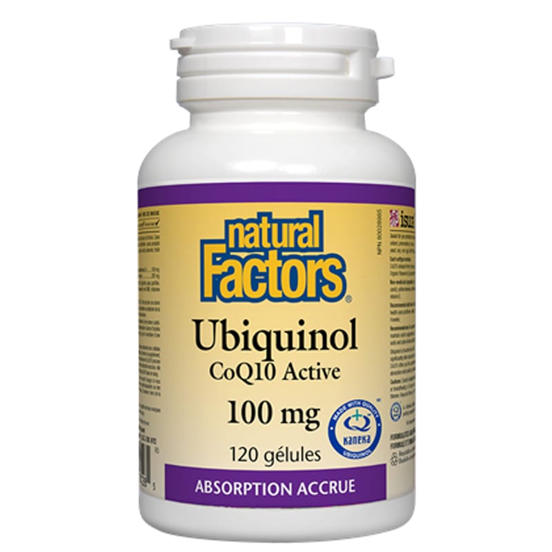 Ubiquinol CoQ10 100mg (120 Capsules)