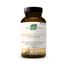 Vitamin D3 Plus K2 (120 Caps)