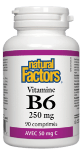 Vitamin B6 250mg Plus 50mg C (90 Capsules)