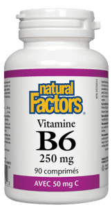 Vitamine B6 250mg Plus 50mg C (90 Cos)