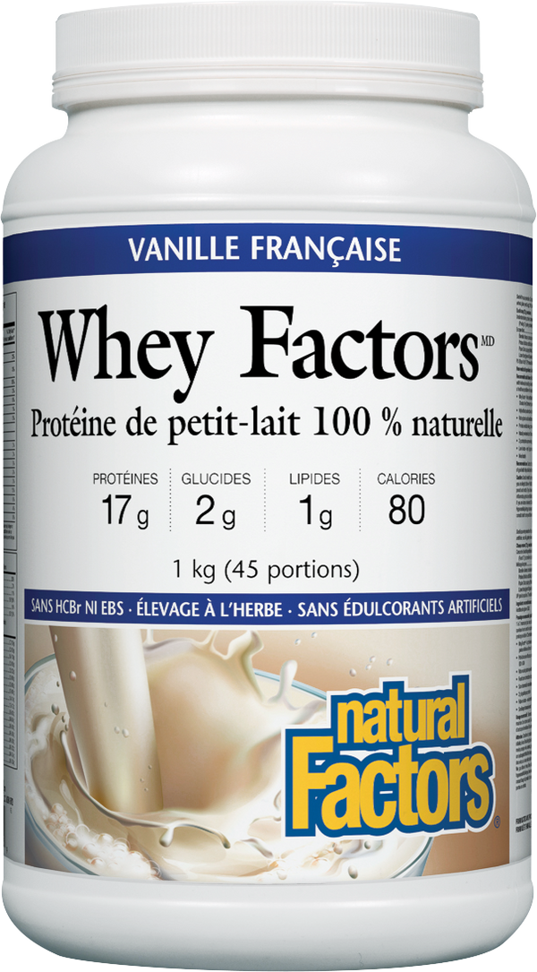 Whey Factors Vanille (1kg)